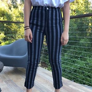 Striped Pants - Brandy Melville